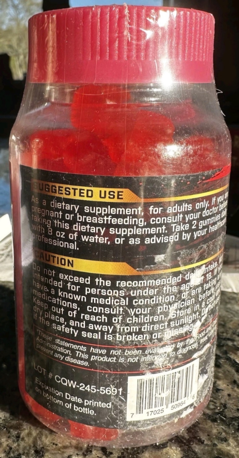 Mightizen Creatine Monohydrate Gummies Quantity 60 Exp 06/27