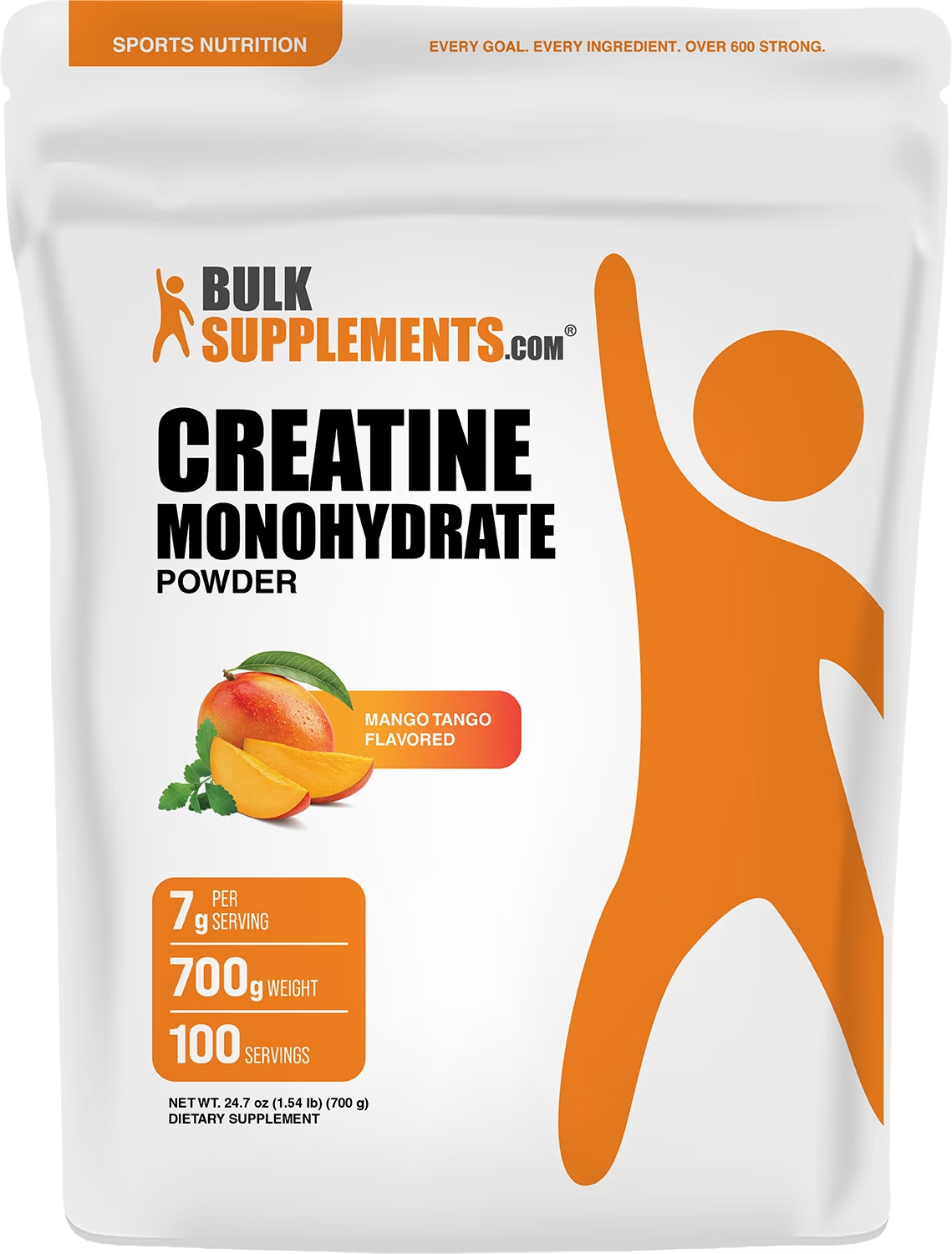 Bulksupplements Creatine Monohydrate Powder – Creatine Supplement, Micronized Cr