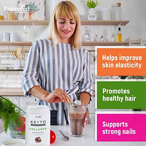 KETO MEAL REPLACEMENT Collagen Powder Supplement By PREFERRED ELEMENTS