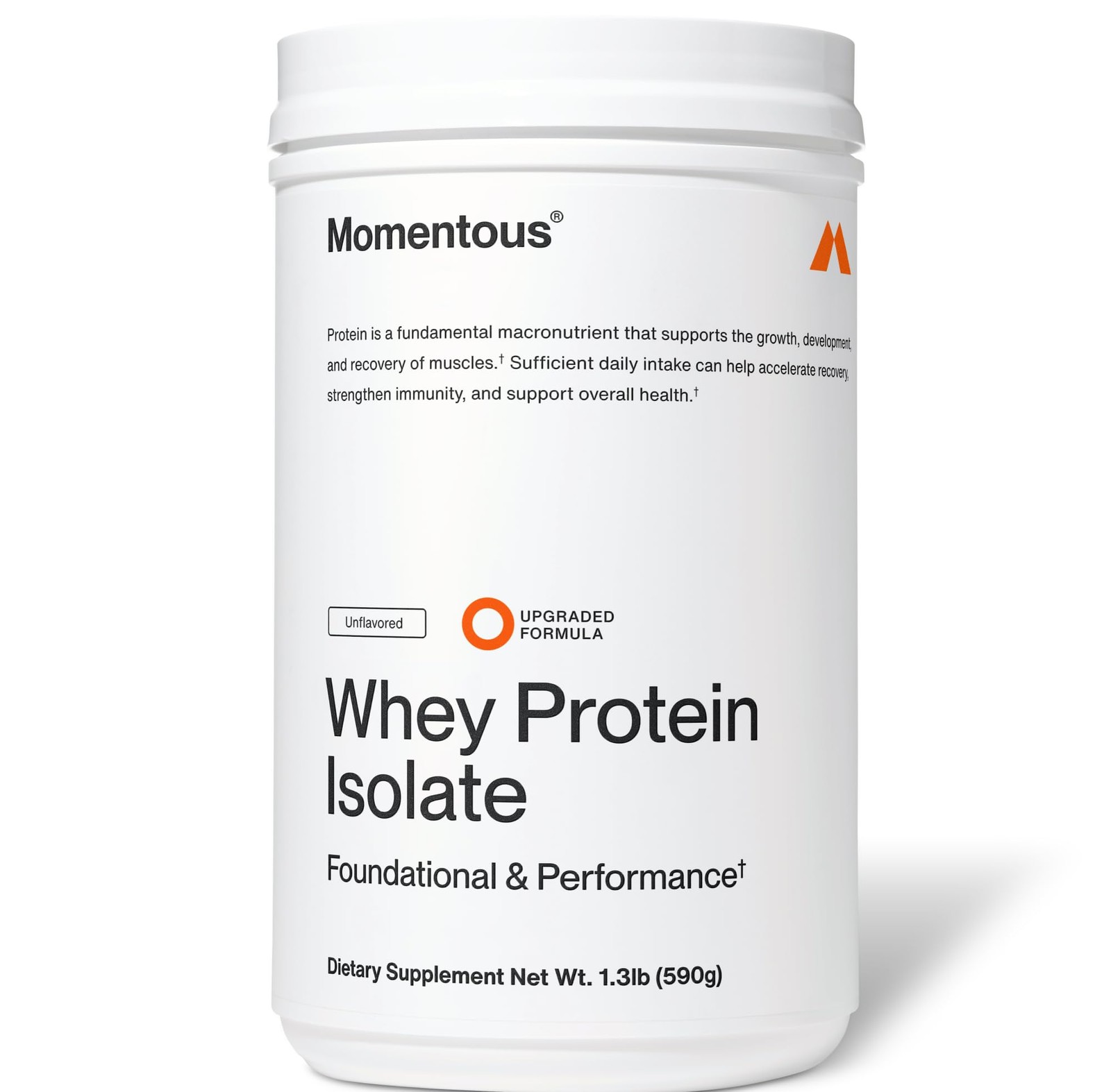 Momentous Essential Grass-Fed Whey Protein Powder – 20 g Whey Isolate Protein…
