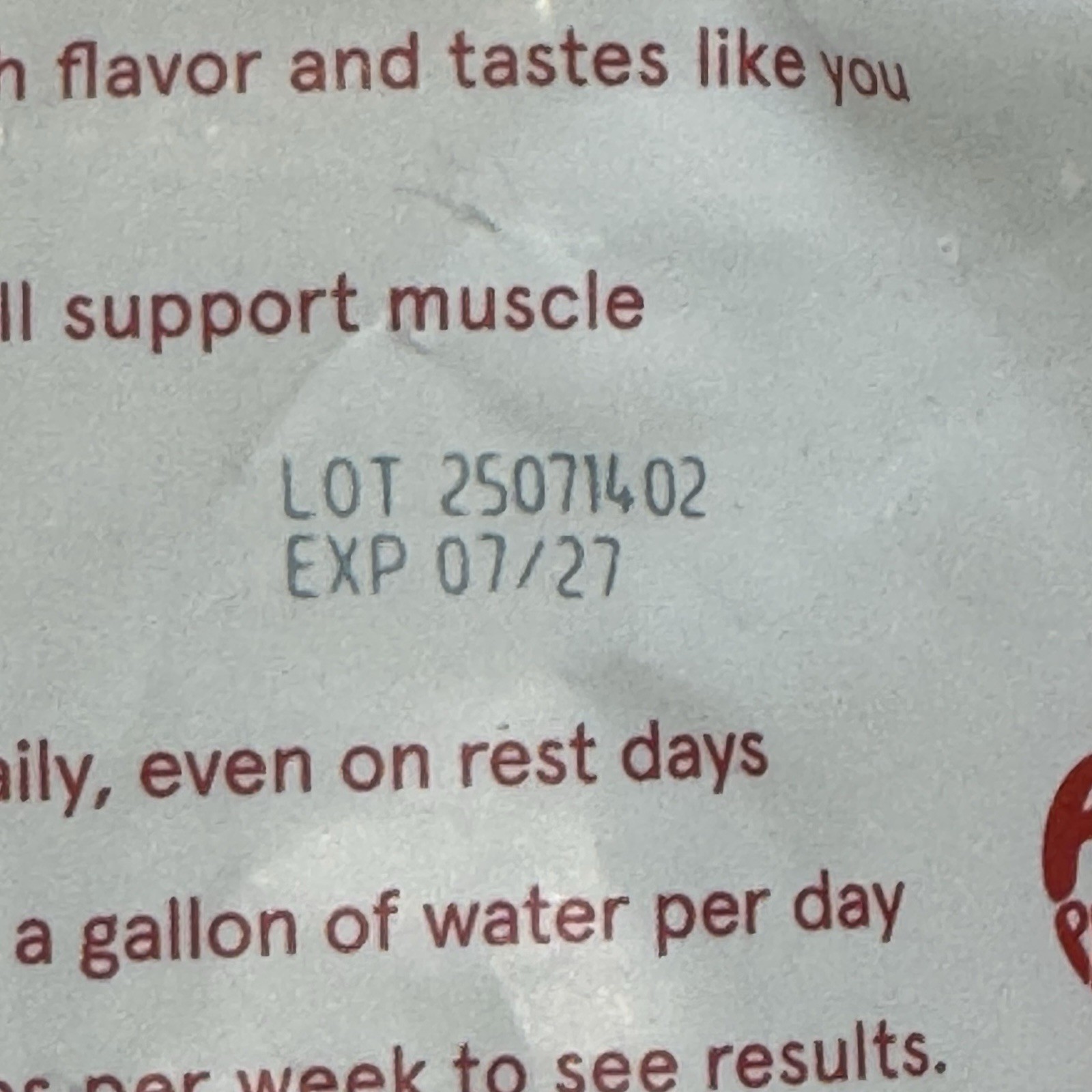 Peach Perfect Creatine Monohydrate Gummies, 120 tropical fruit gummies. Exp 7/27