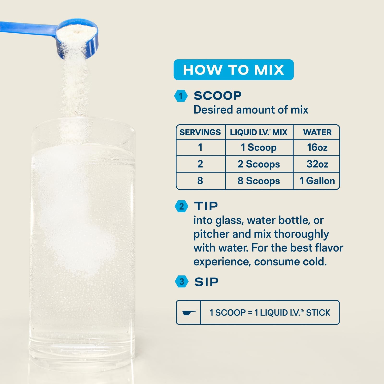 Liquid I.V. – Drink Mix 1 Tub 30 Servings