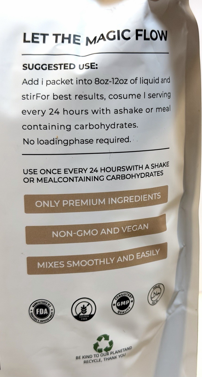 3 Pack HBOOX Creatine Monohydrate 30 Stick Packs 8g Exp 10/2027 90 Total Sticks.