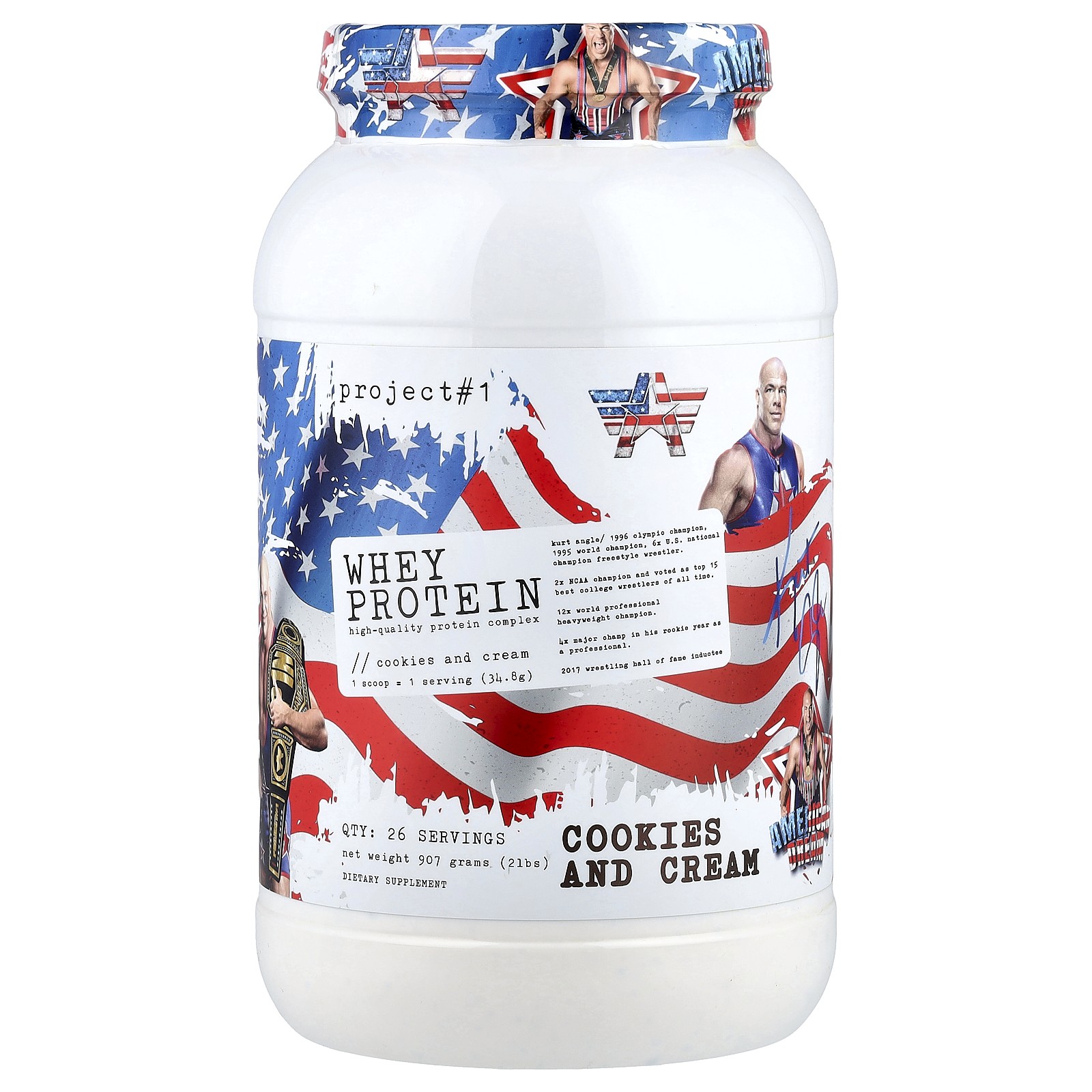 Whey Protein, High-Quality Protein Complex, American Dream, Cookies and Cream, 2