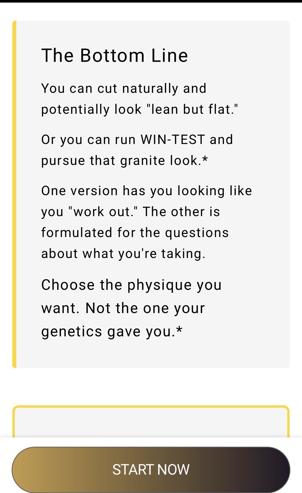 Wintest Striated Dry Gainer 2 Step Precursor To Winstrol By Vintage Muscle 💪