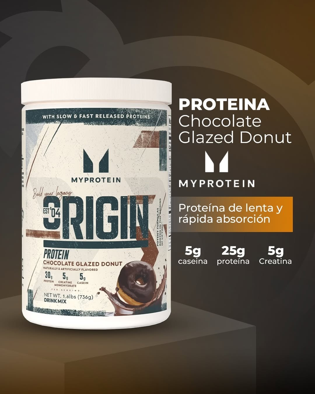 Origin Whey Protein – Chocolate Glazed Donut (15 Servings)