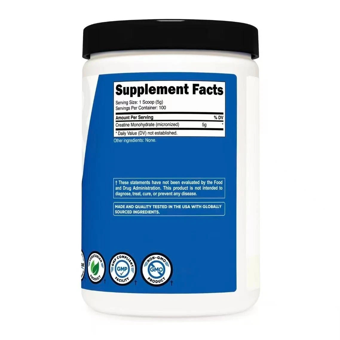 Micronized Creatine Monohydrate 500g | Nutricost