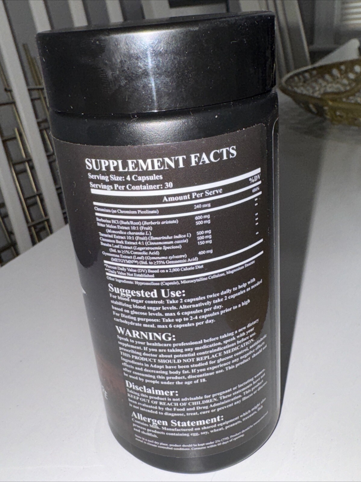 Outbreak Nutrition Adapt Glucose Disposal Agent Nutrient Partitioning 120 Count
