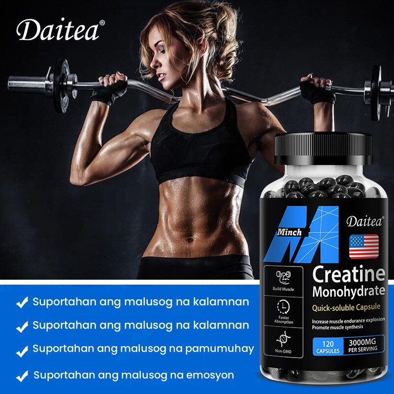 Creatine Capsules – Increases Muscle Endurance Explosion,Muscle Booster