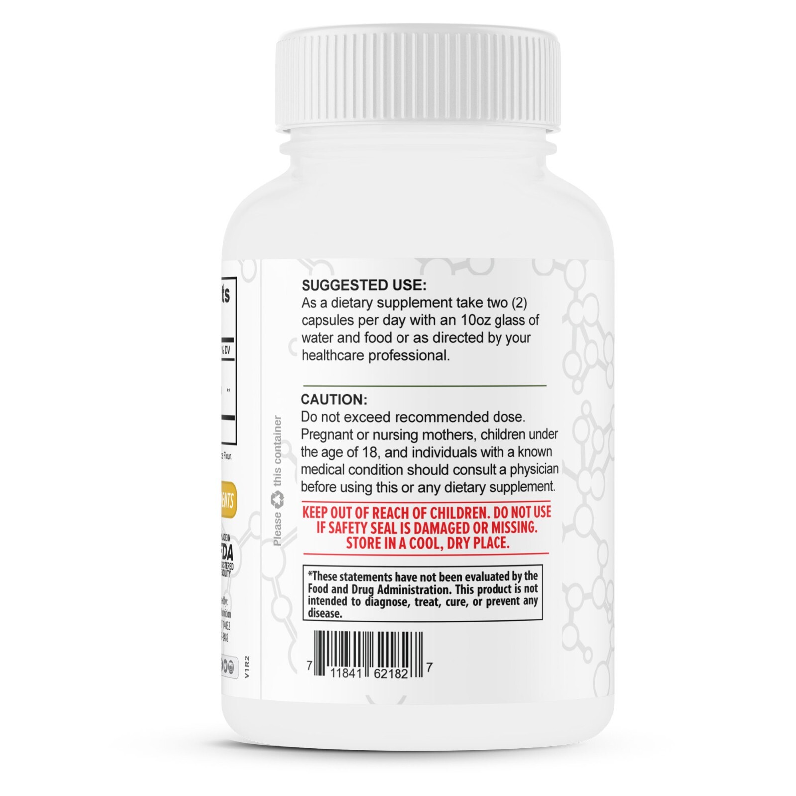 Maximum Strength Tribulus Terrestris 1300mg – 90 Capsules – STRONGEST AVAILABLE