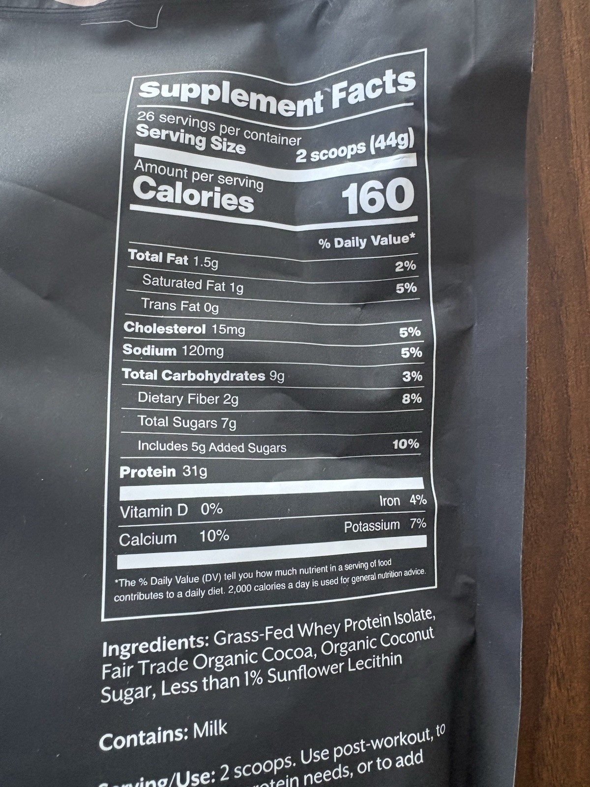Promix Whey Protein Isolate Powder Grass Fed. 2.5 Lbs