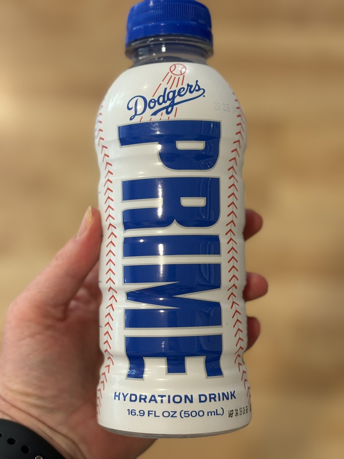 PRIME HYDRATION DRINK LA DODGERS NEW LIMITED EDITION EXCLUSIVE White