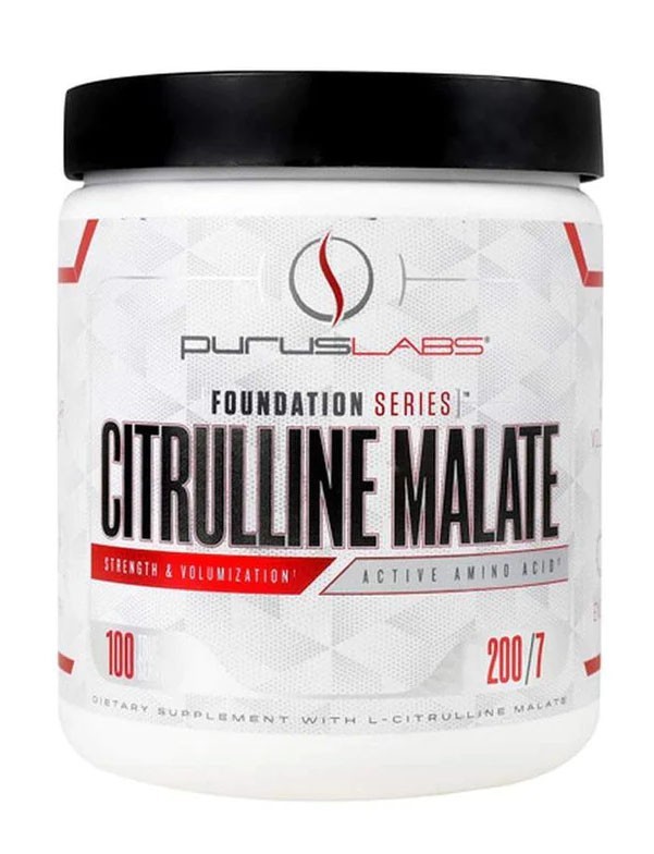 Purus Labs Citrulline Malate Powder – Strength & Volumization – 100 Servings