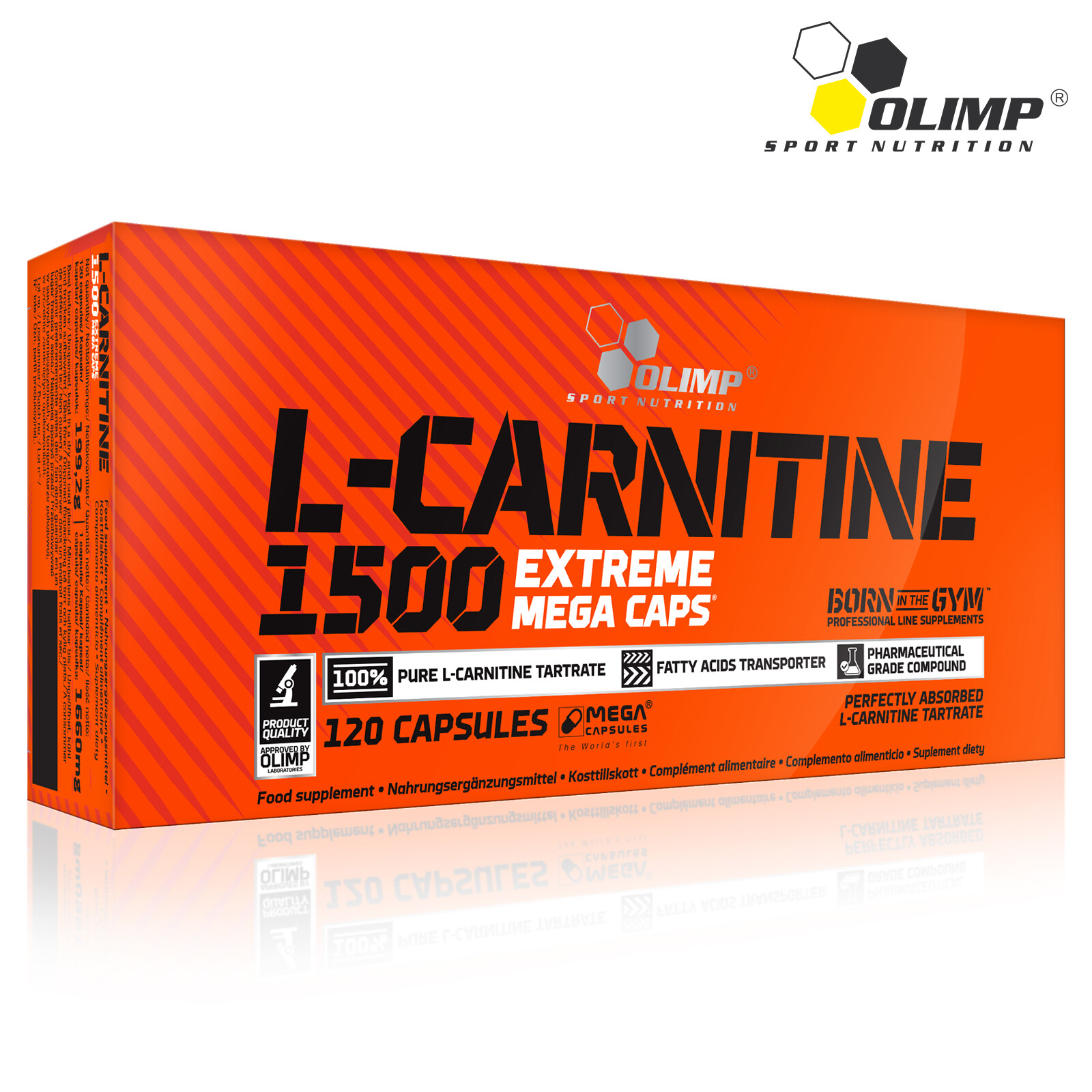 OLIMP L-CARNITINE 1500mg BIGGEST DOSE Slimming Diet Pills Weight Loss Fat Burner