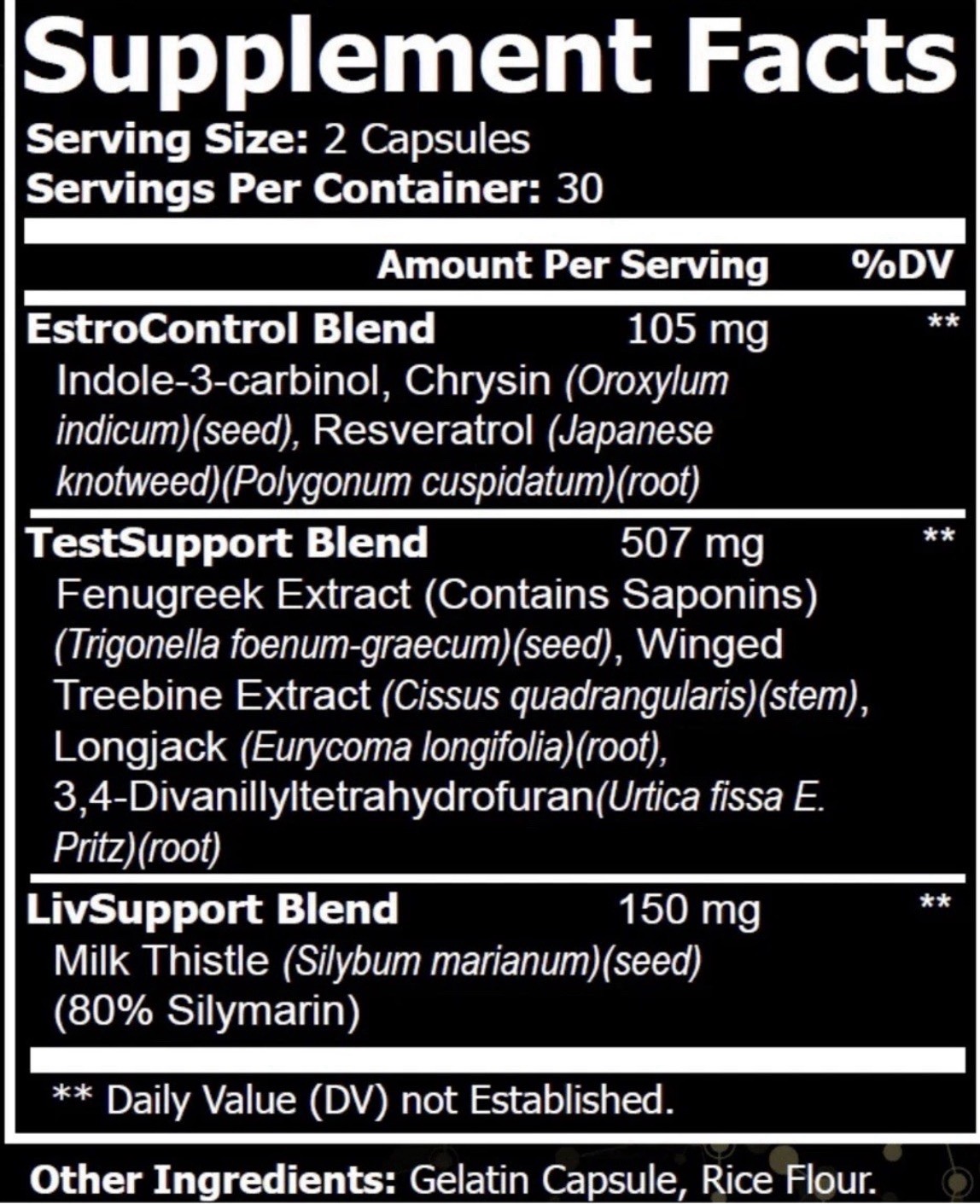 Post Cycle Therapy Stack Test Optimizer Arimotase Inhibitor By Vintage Muscle
