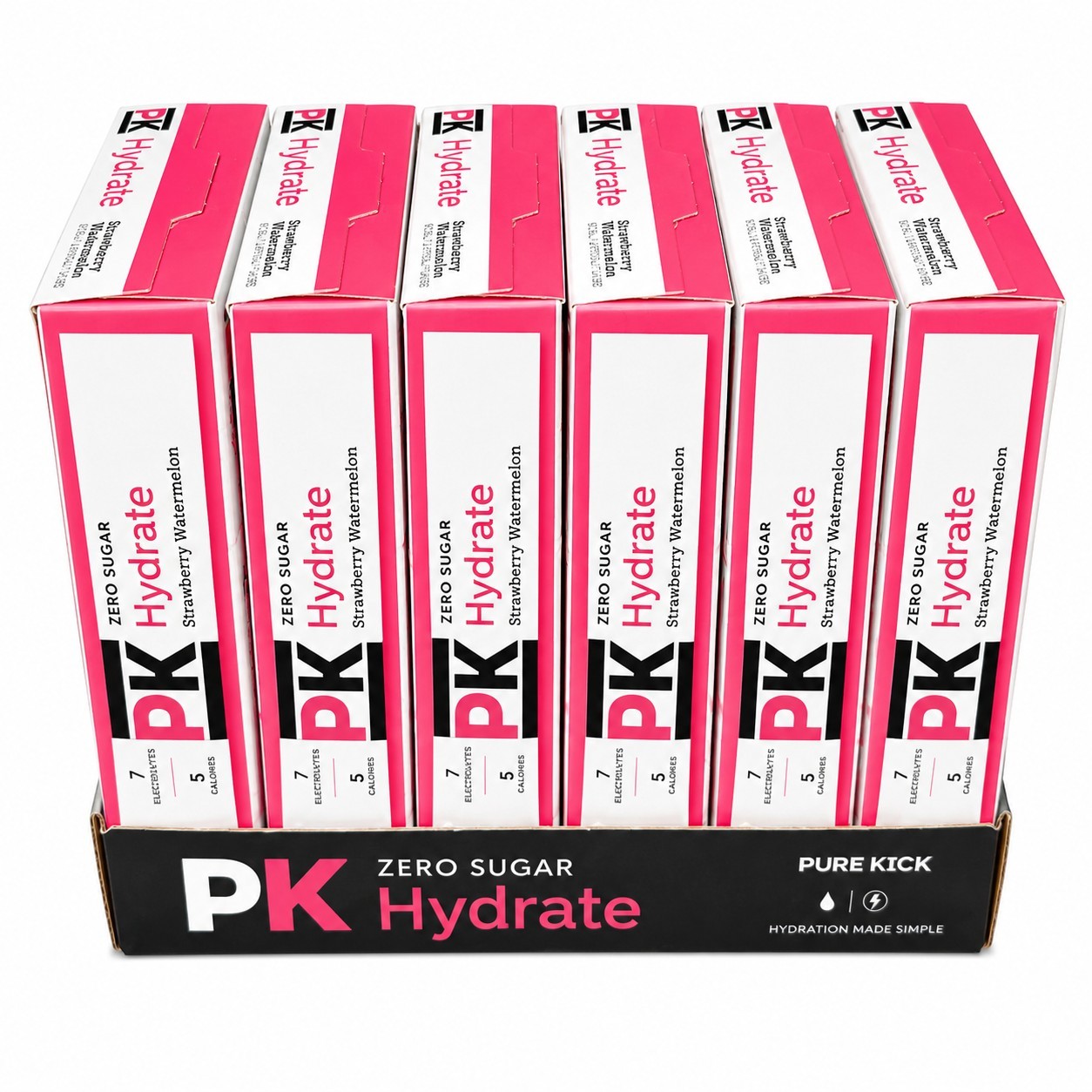 PURE KICK Hydrate Zero Sugar Electrolyte Drink Mix Strawberry Watermelon 36…
