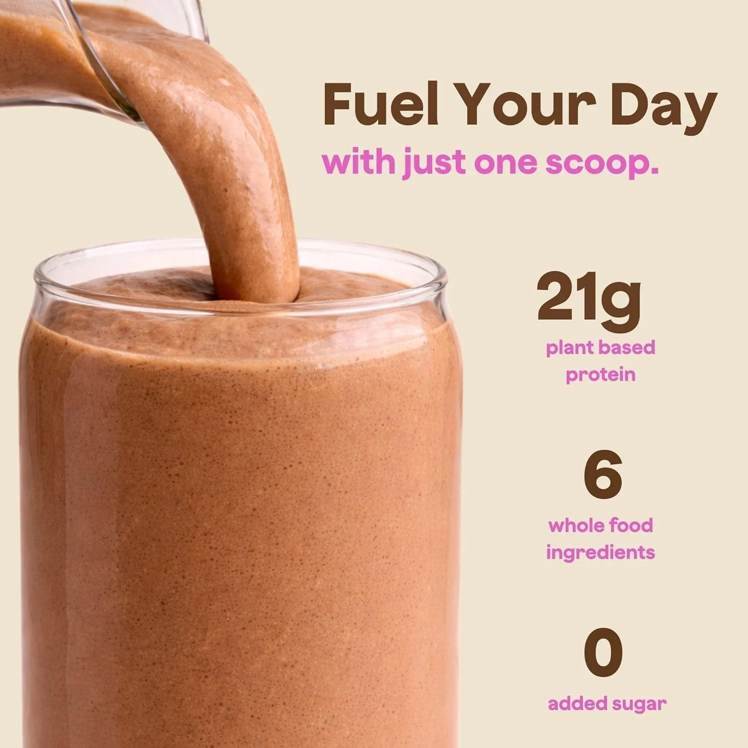 The Bomb Co. Bomb Plant, Protein Powder with 21g Protein Zero Sugar Chocolate..