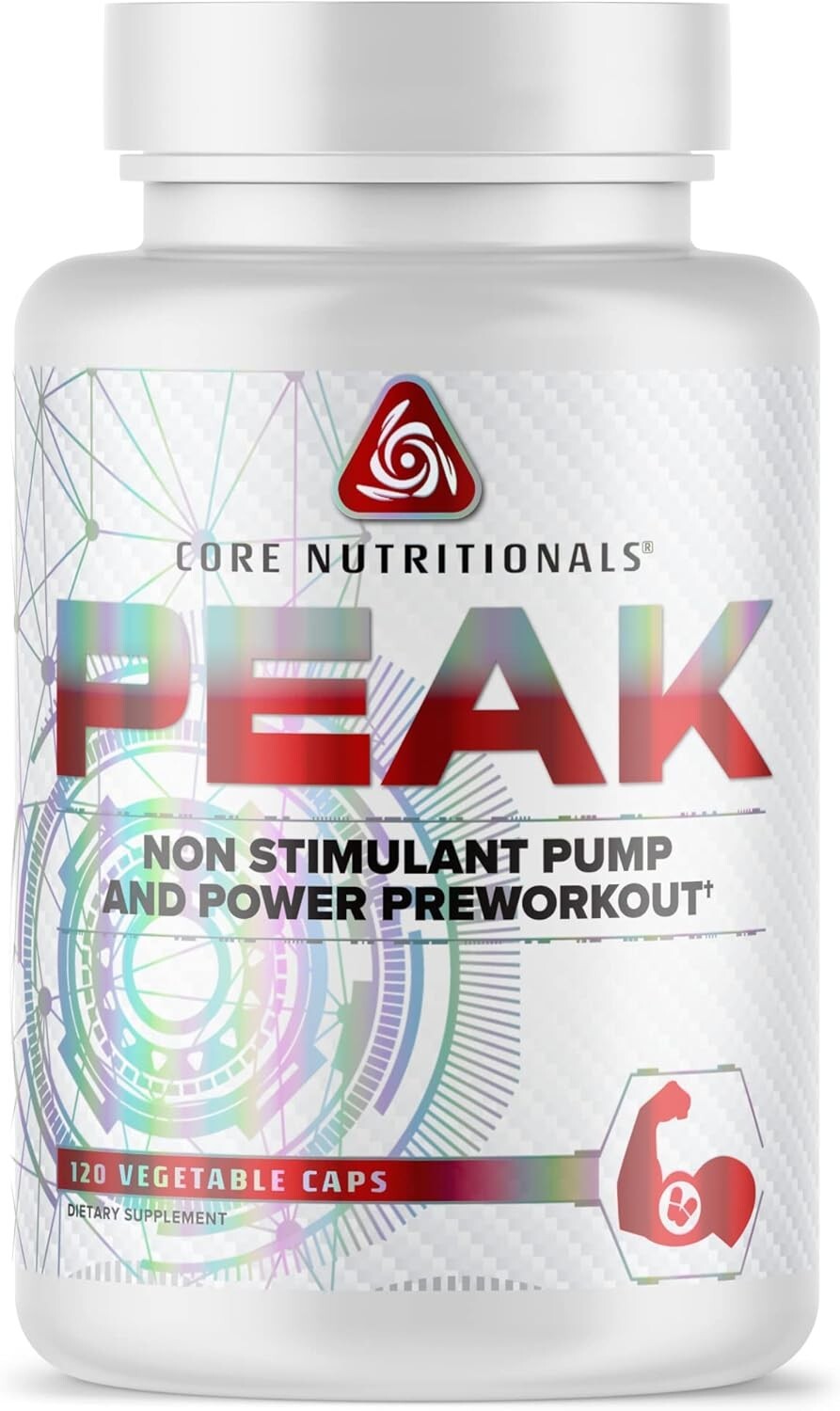 Core Nutritionals Peak, Non-Stimulant Preworkout with VasoDrive-AP® and Peak ATP