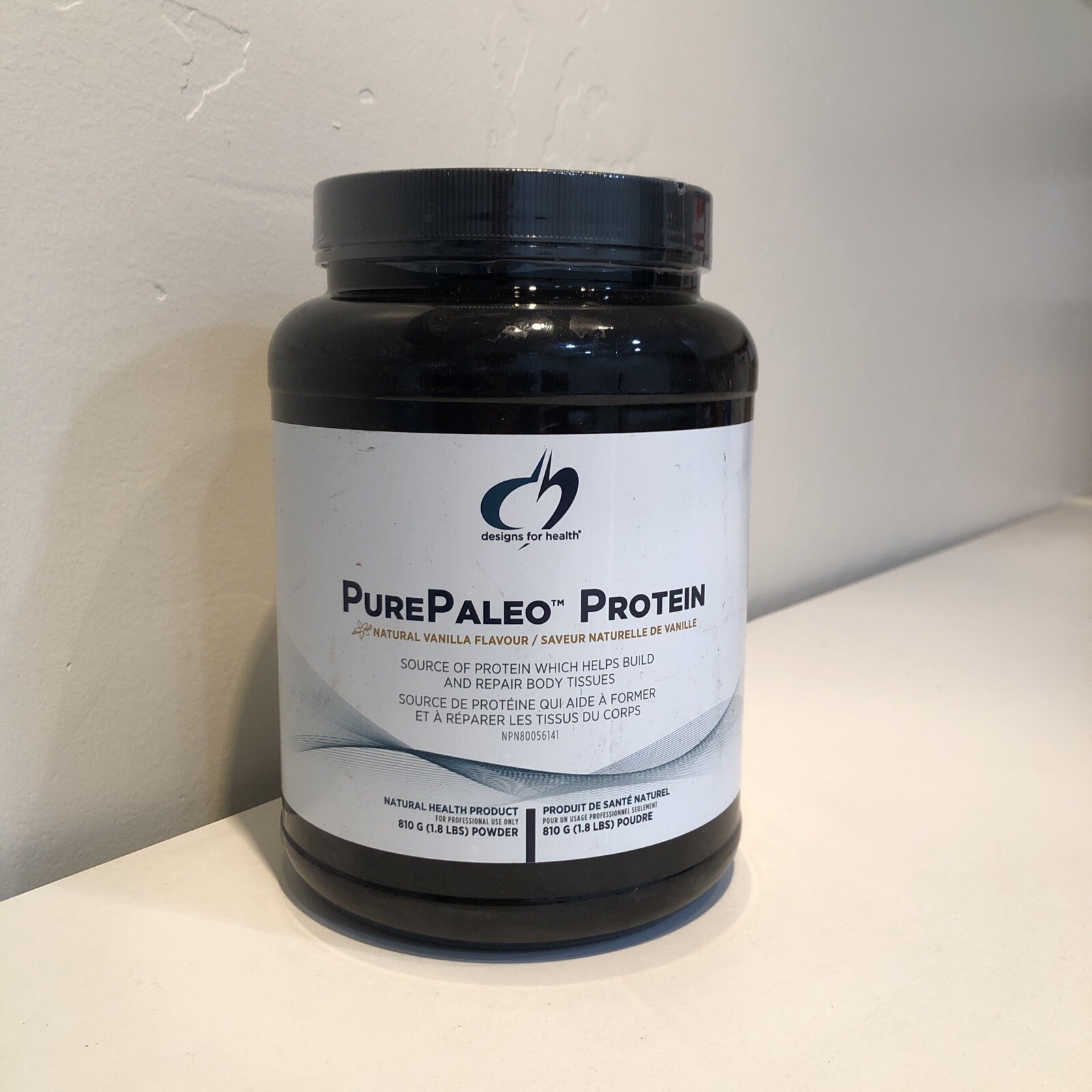 Designs For Health PurePaleo Protein Vanilla Flavor 1.8lbs