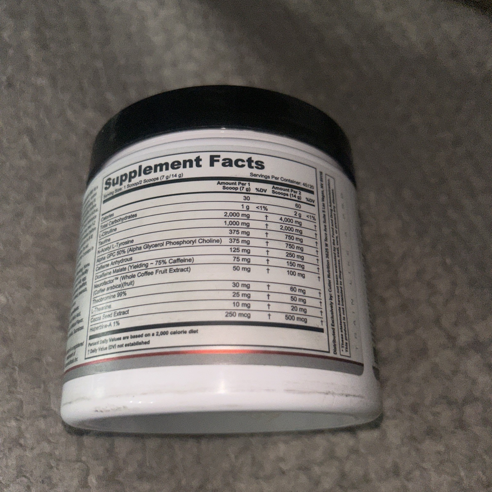 Prevail Pre Workout Powder with Nootropics: Pre-Workout Drink for Men and Women,