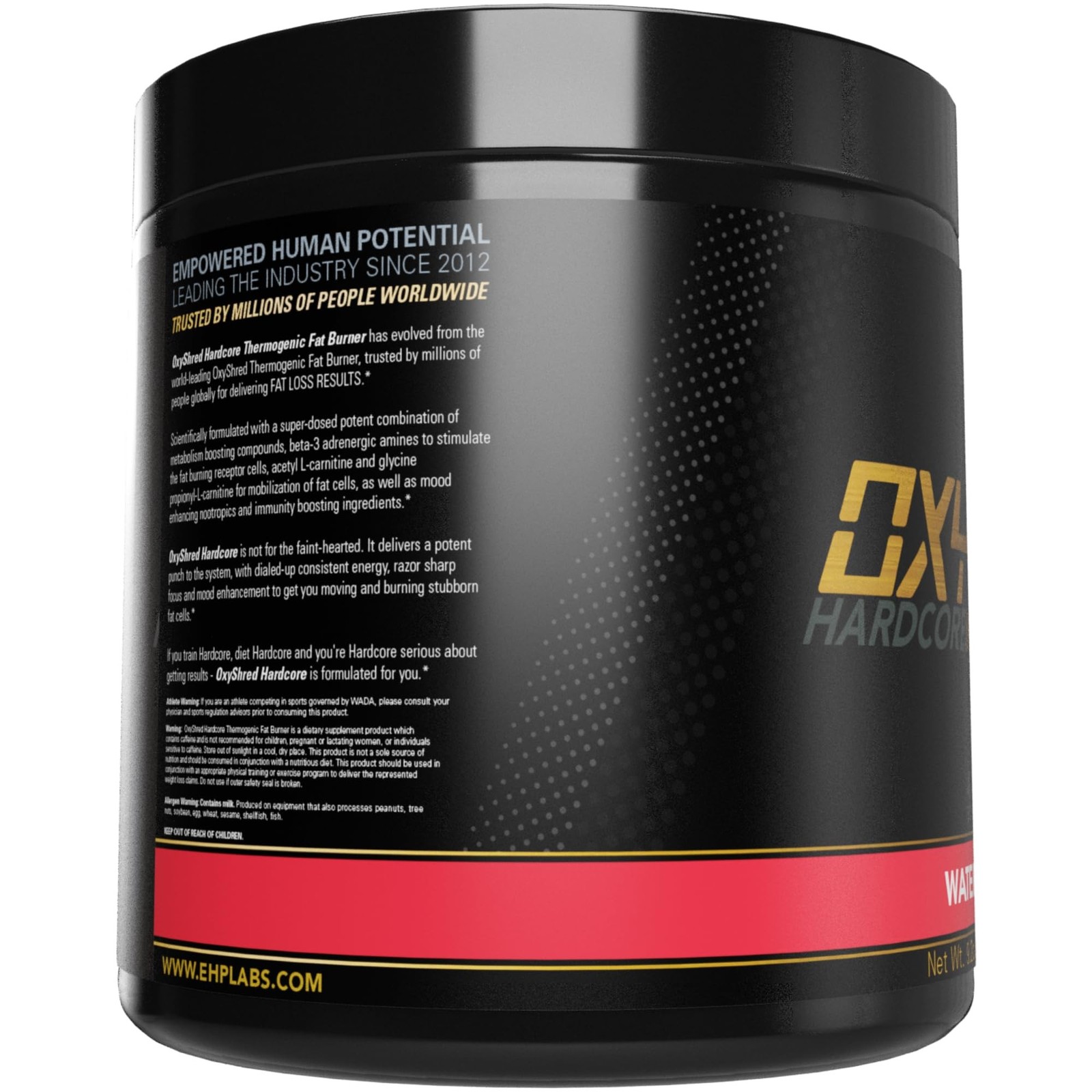 EHP Labs OxyShred Hardcore Super Dosed Pre Workout Powder – Preworkout Powder…