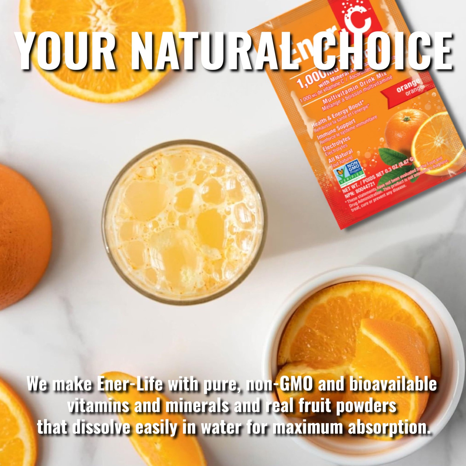 3/28 Ener-C Multivitamin Drink Mix – Vitamin Packets for Water, Electrolytes Pow