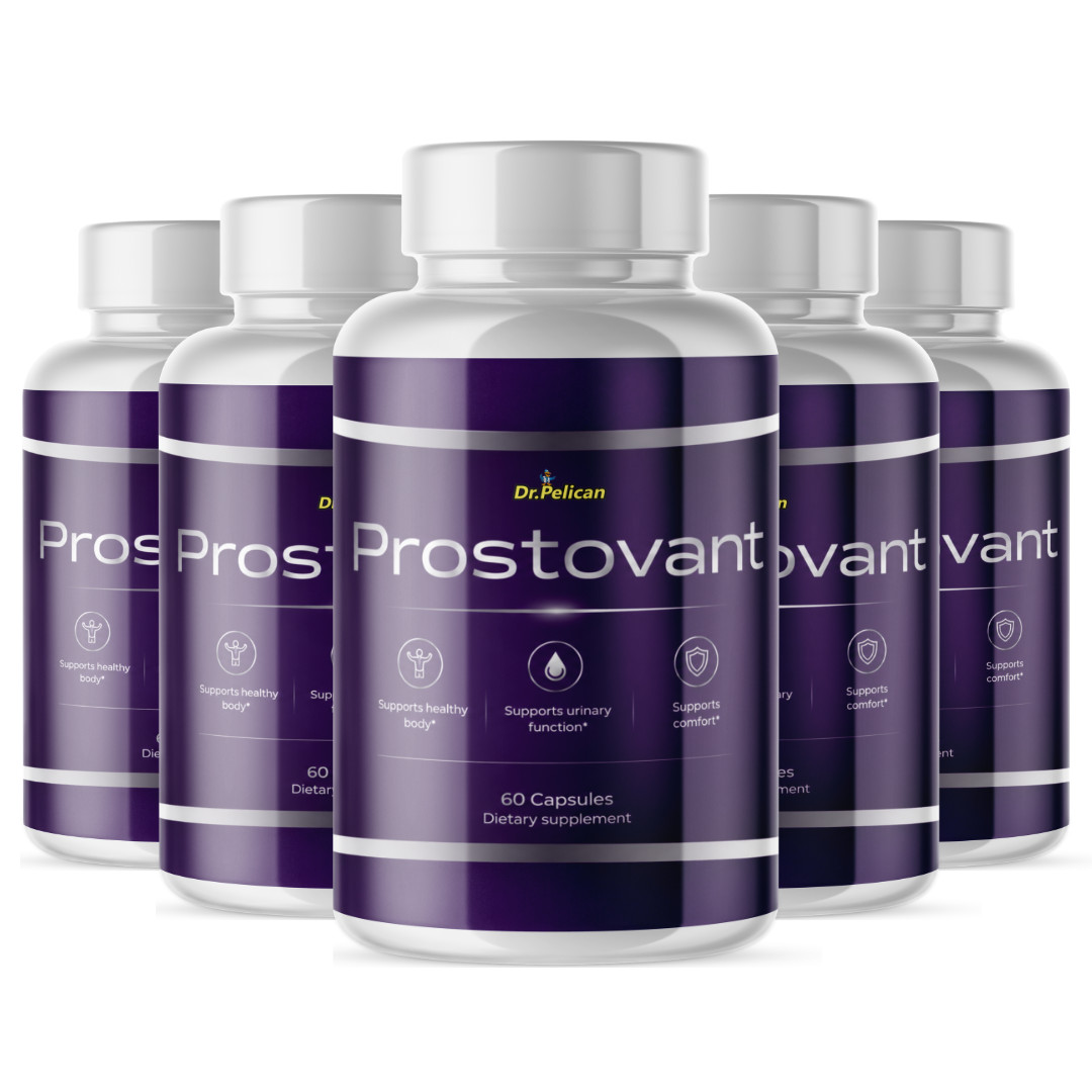 Prostovant- Prostate Support- 5 Bottles- 300 Capsules