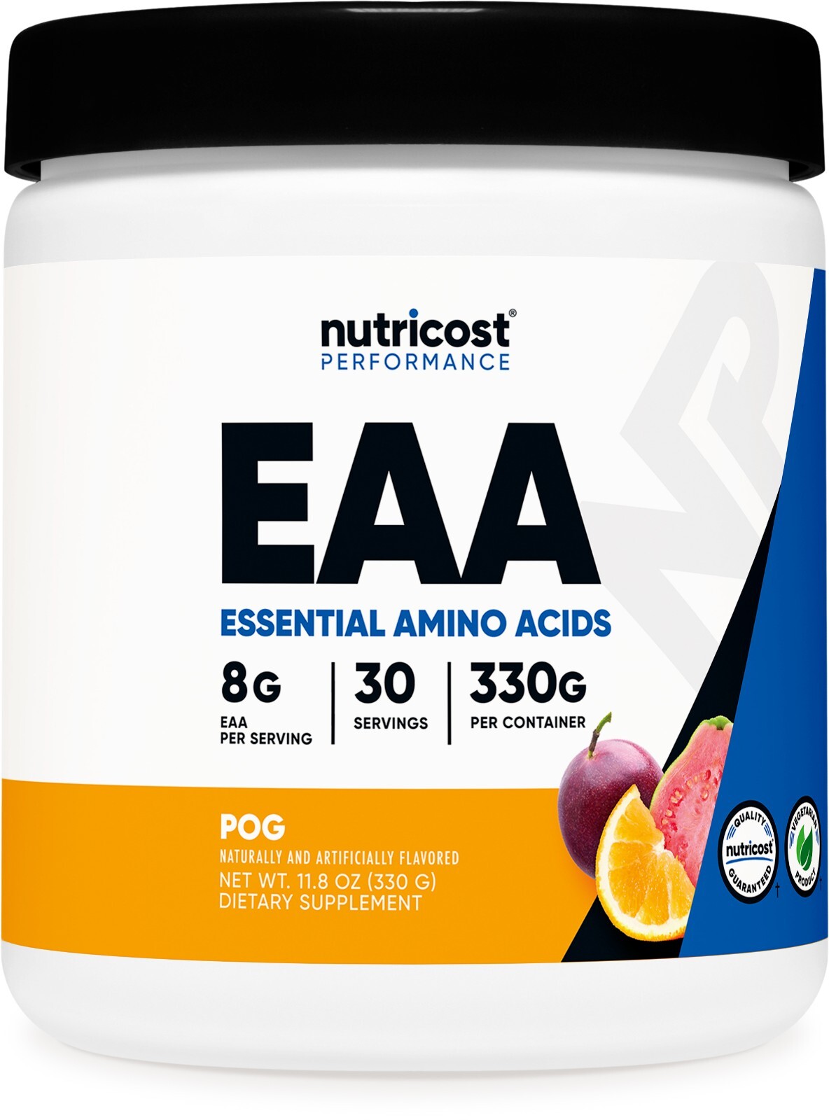 Nutricost EAA Powder 30 Servings – POG Flavor – Essential Amino Acids