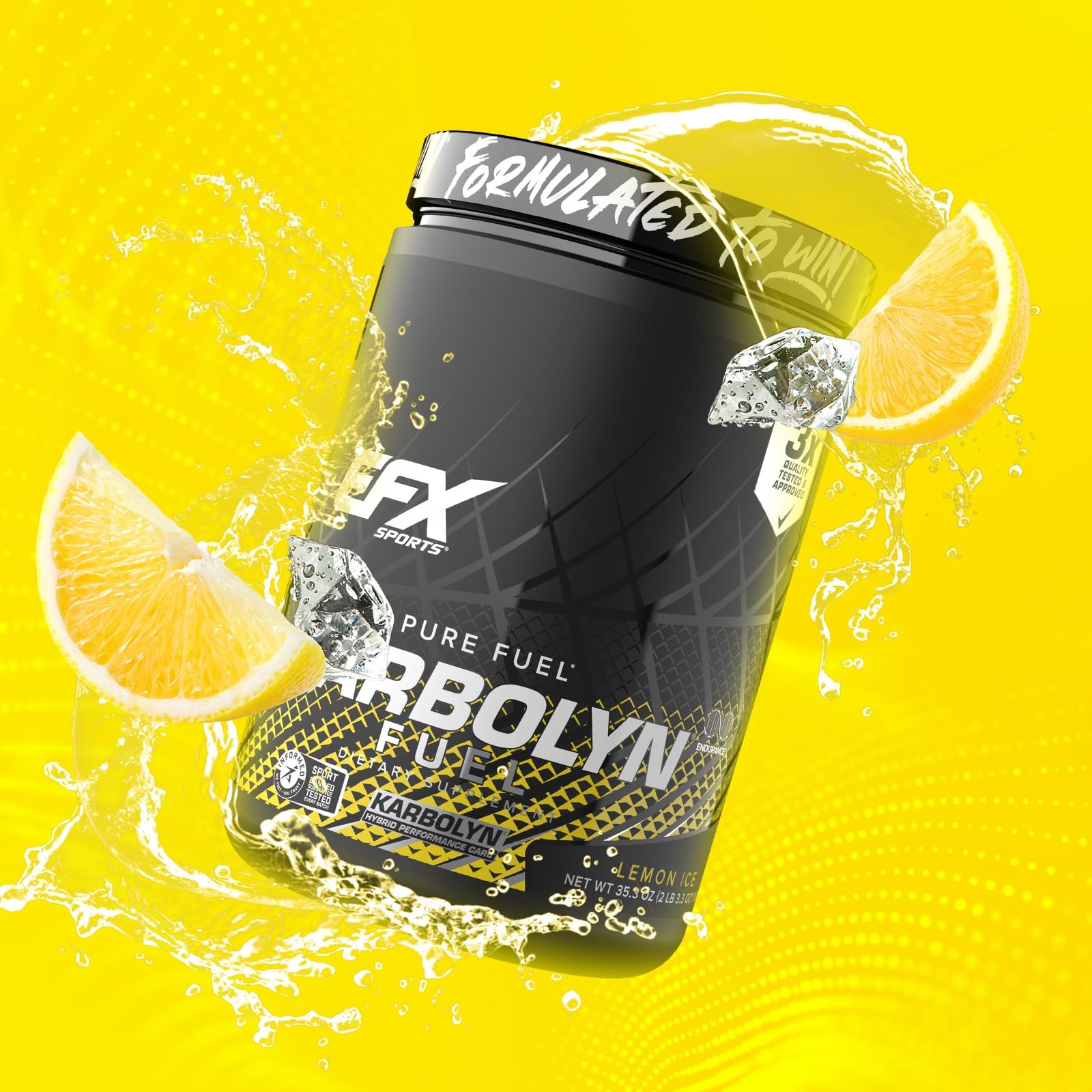EFX Sports Karbolyn Fuel | Fast-Absorbing Carbohydrate Powder | Carb Load, Su…