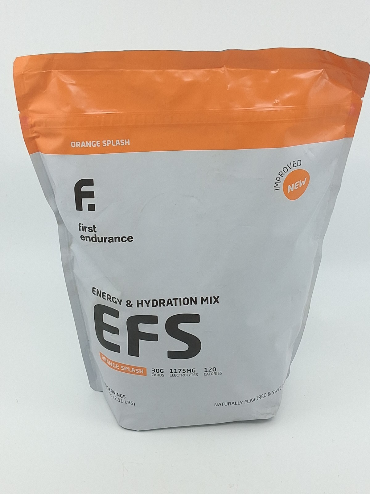 First Endurance Energy & Hydration Drink Mix Orange Splash 30 serving EXP 4/2027