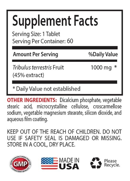 Tribulus plant extract – TRIBULUS TERRESTRIS EXTRACT – Tribulus Energy Pill 2Bot
