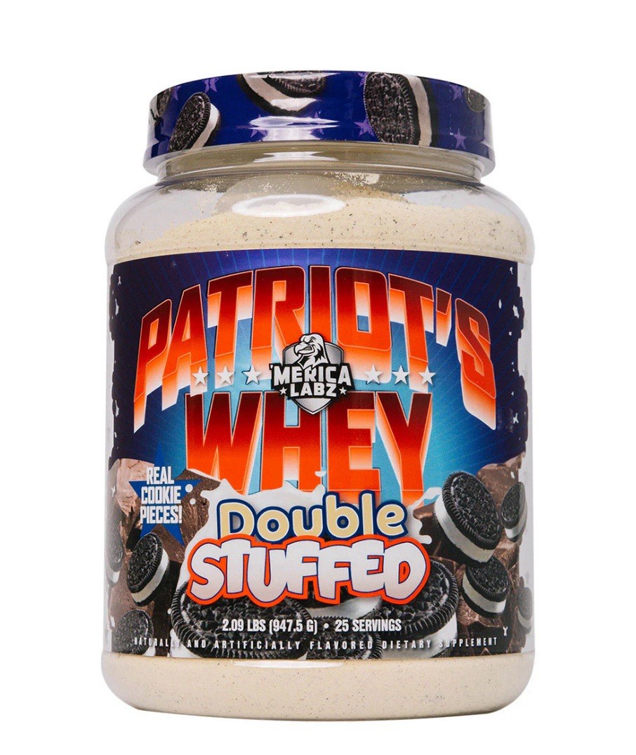 PROTEIN (WHEY) W/ AMINOS – ‘Mercia Labz – Patriot’s Whey: Double Stuffed [2lbs]
