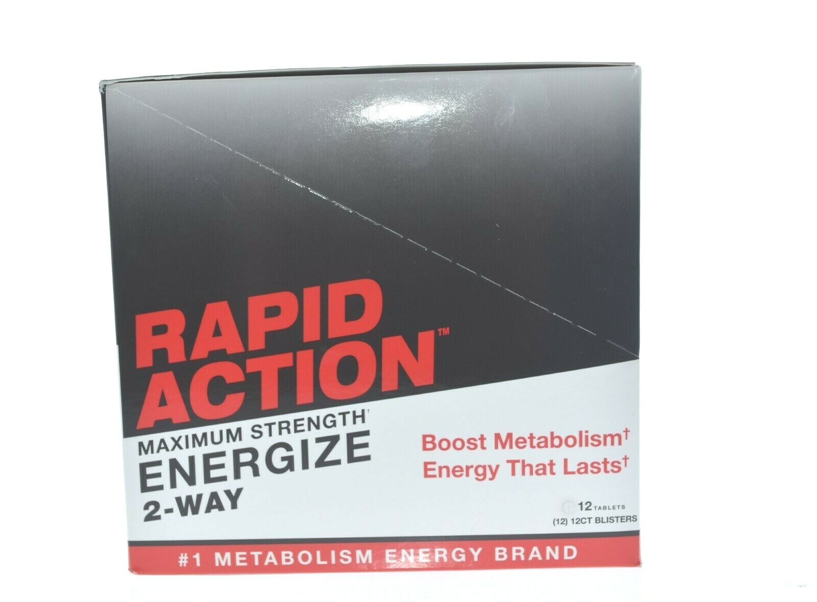 Rapid Action Energize 2 Way 12 Packets of 12 Tablets each – TOTAL 144