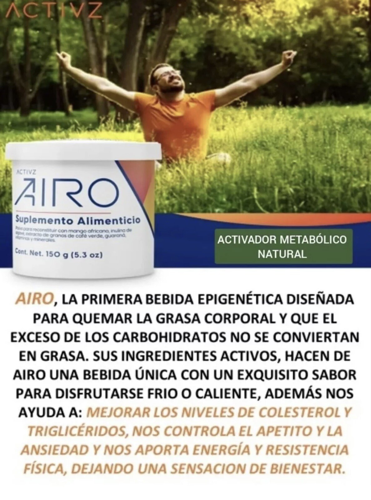 ACTIVZ COMBO : 1 GNMX + 1 LINQ + 1 OPTIMEND + 1 AIRO RESTORE YOUR HEALTH