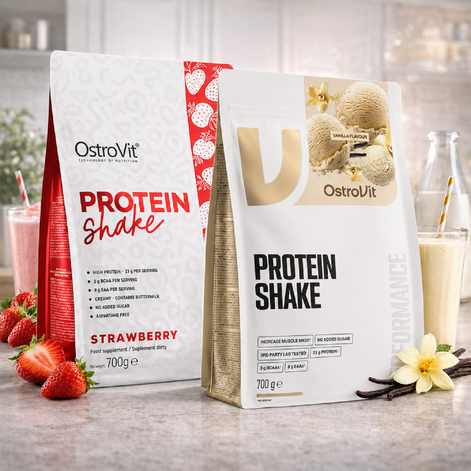 PROTEIN SHAKE 700 G – Protein source for muscle building & fitness & strength