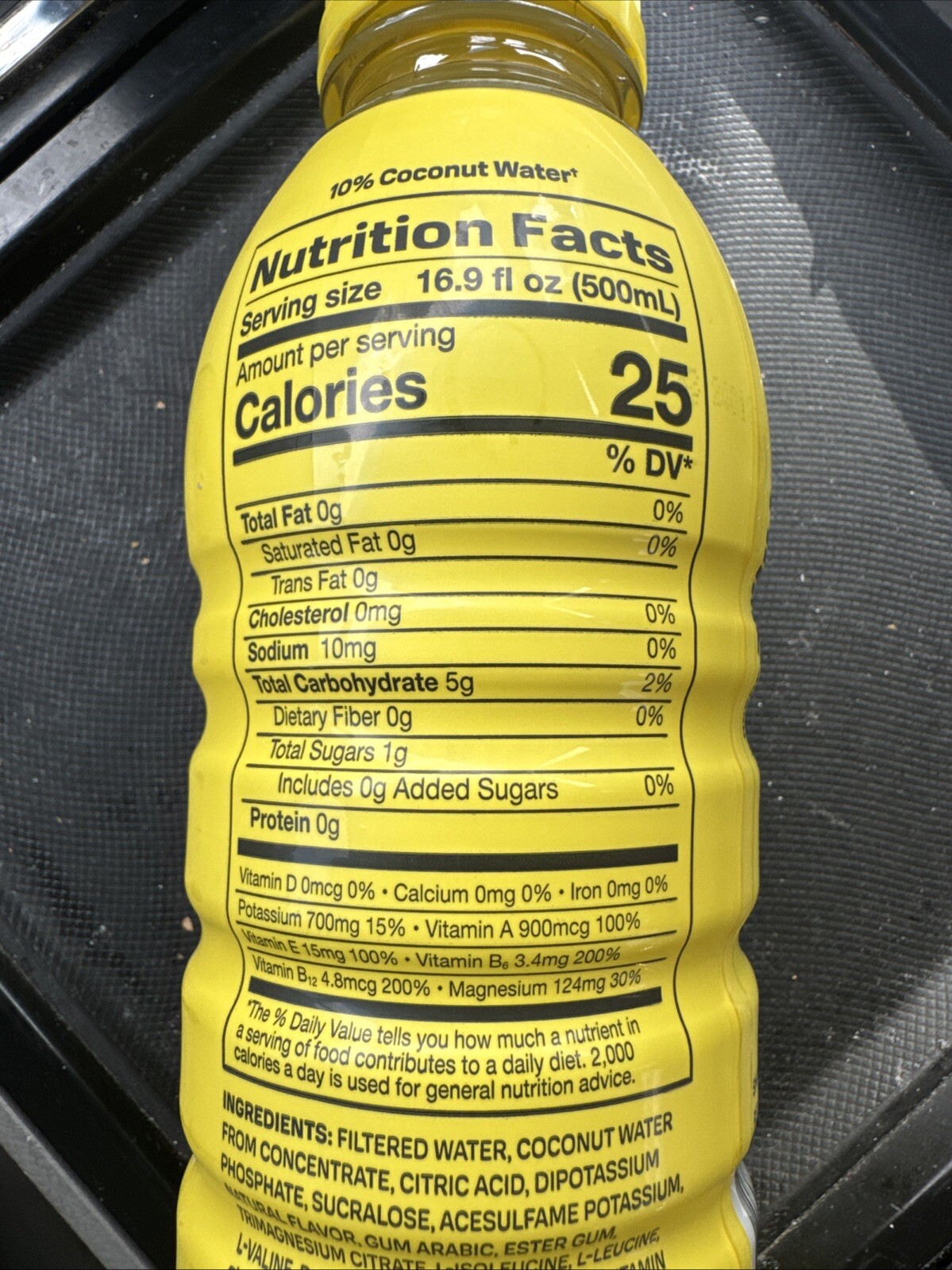 1x YELLOW PRIME X Hydration Drink LEMONADE