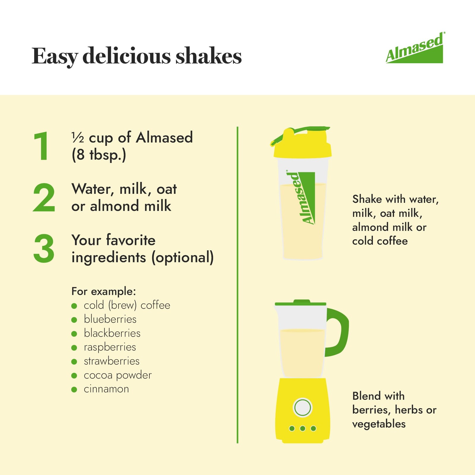 Almased Vanilla Meal Replacement Shake – Low-Glycemic 17.6 Ounce (Pack of 1)