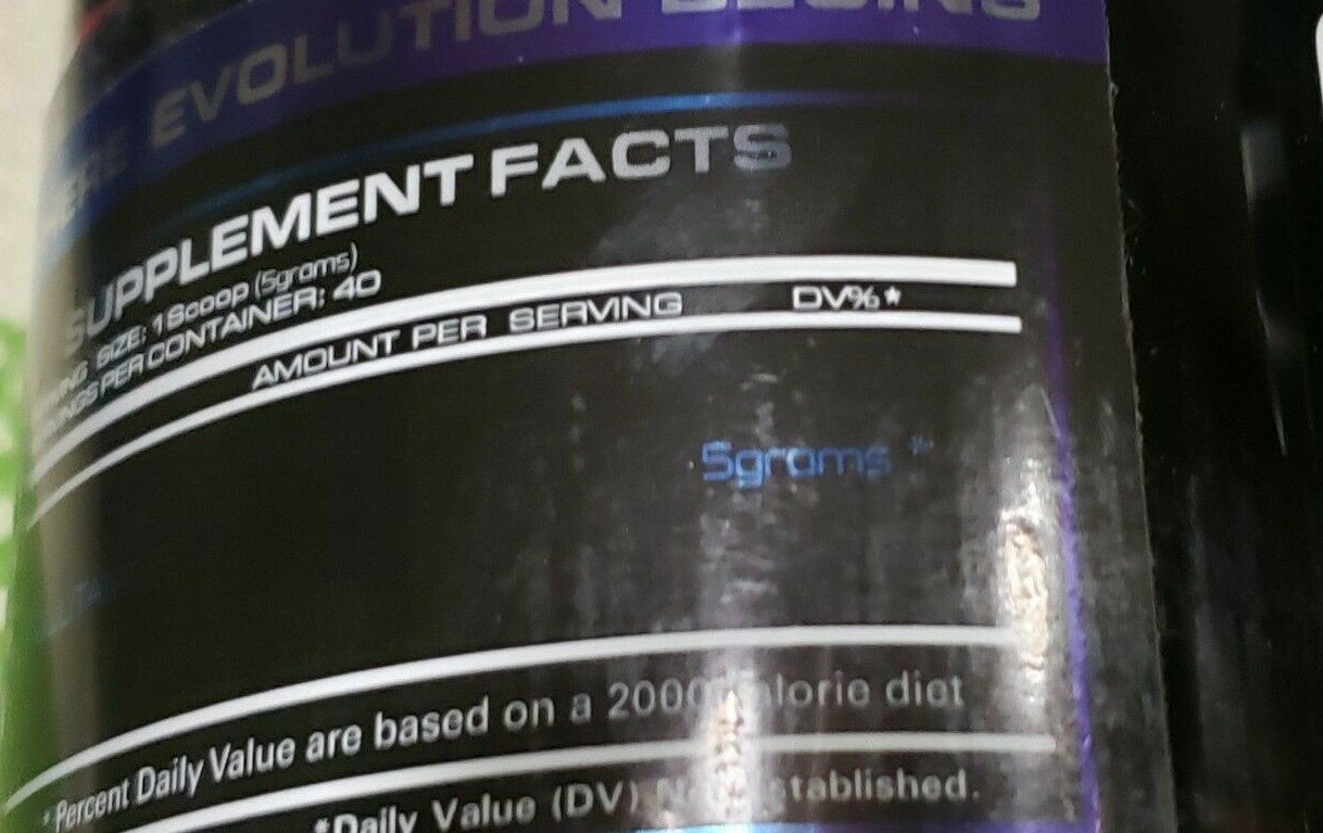 GENOMYX – Glutamine – Raw Ingredients & Power – 40 Servings – Exp 4/2025