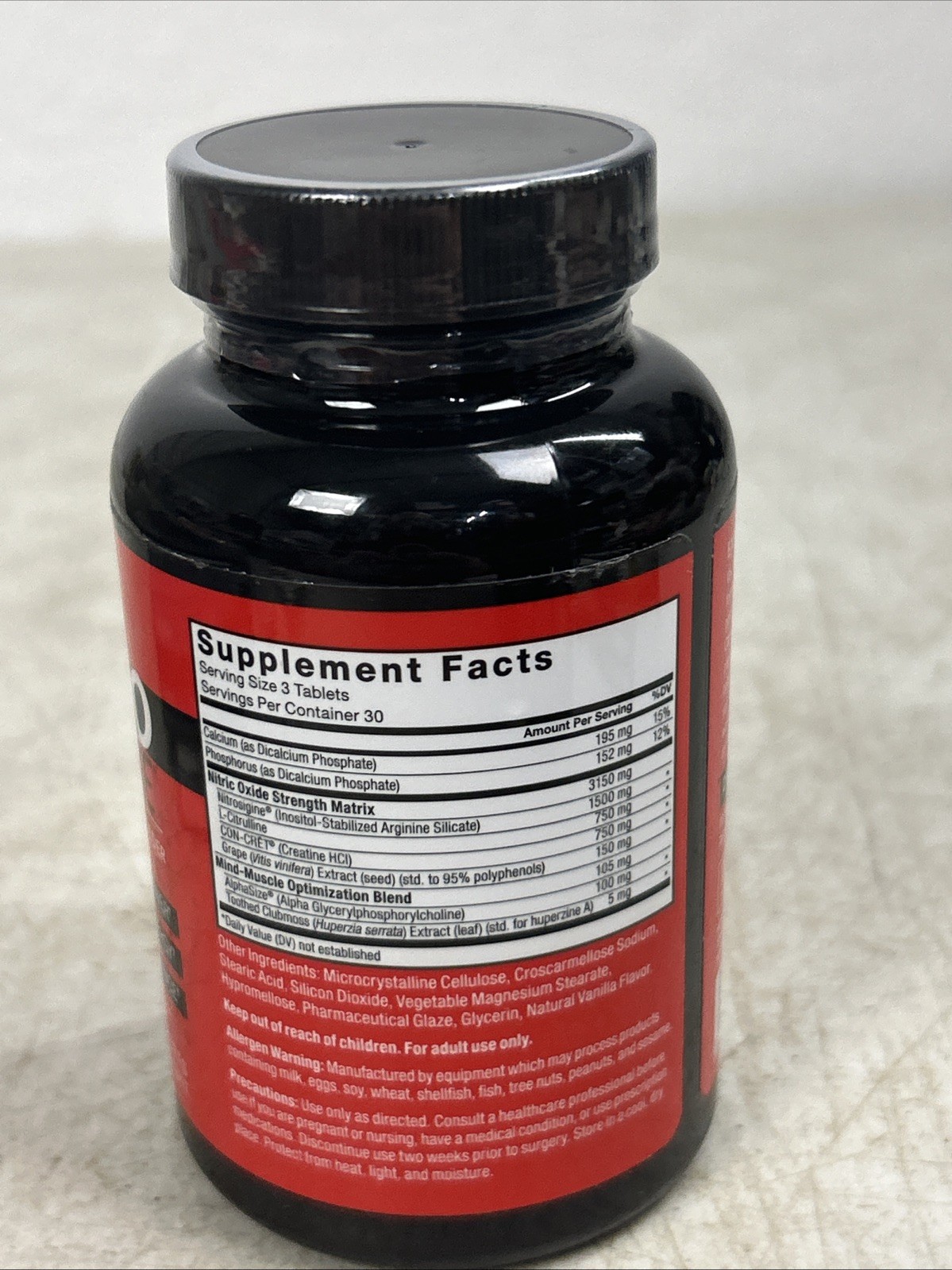 VolcaNO Extreme Pre Workout Nitric Oxide Booster & Muscle Builder Enhanced Focus