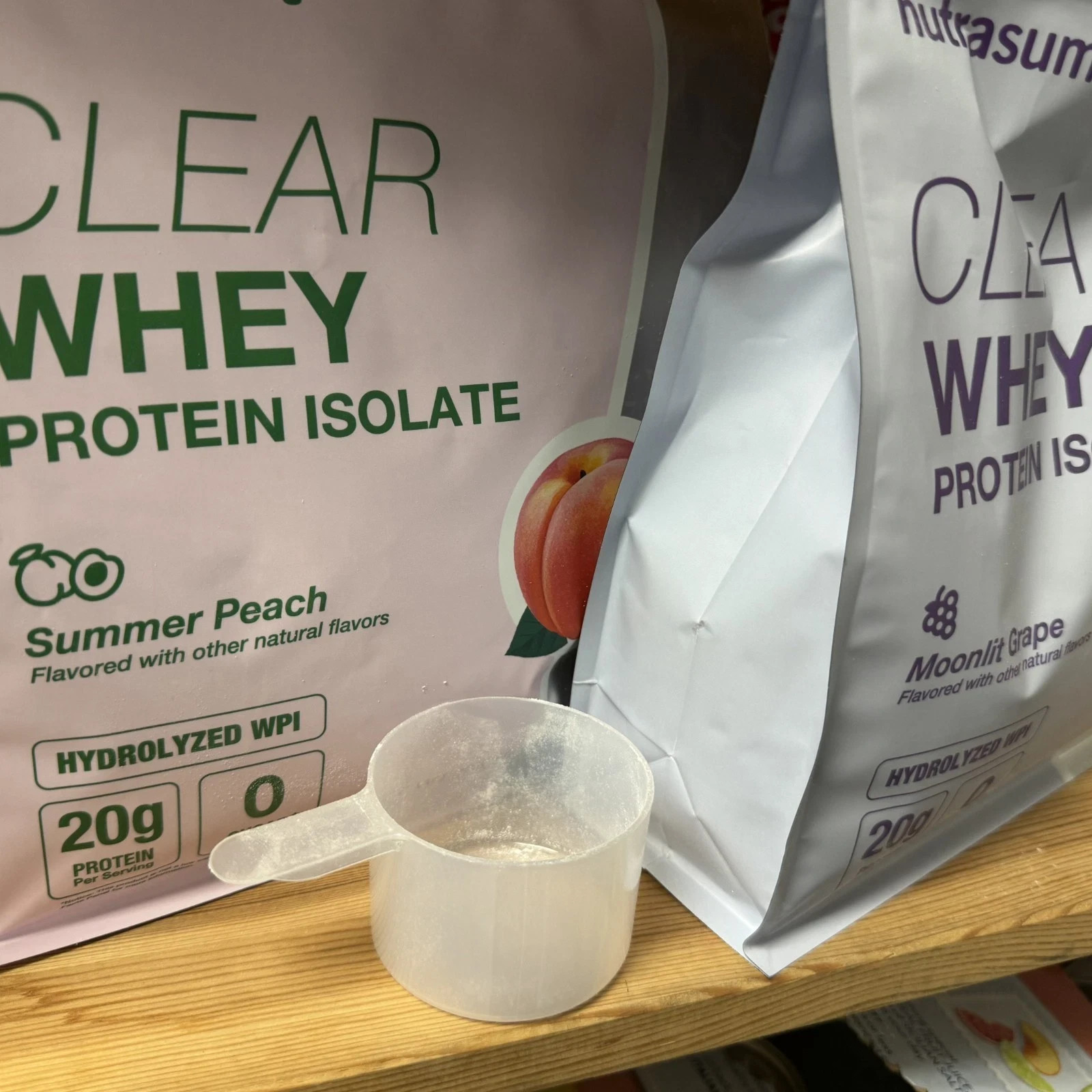 nutrasumma Clear Whey Protein Isolate 1.2 lbs – Moonlit Grape Flavor