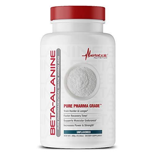 Metabolic Nutrition Beta Alanine – Enhance Muscular Endurance and Performance