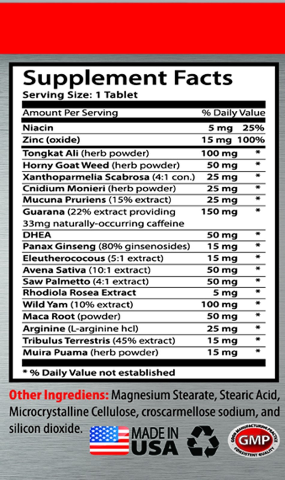 Bulgarian Tribulus – Testosterone Booster T-785 – Increases Male Virility 2B