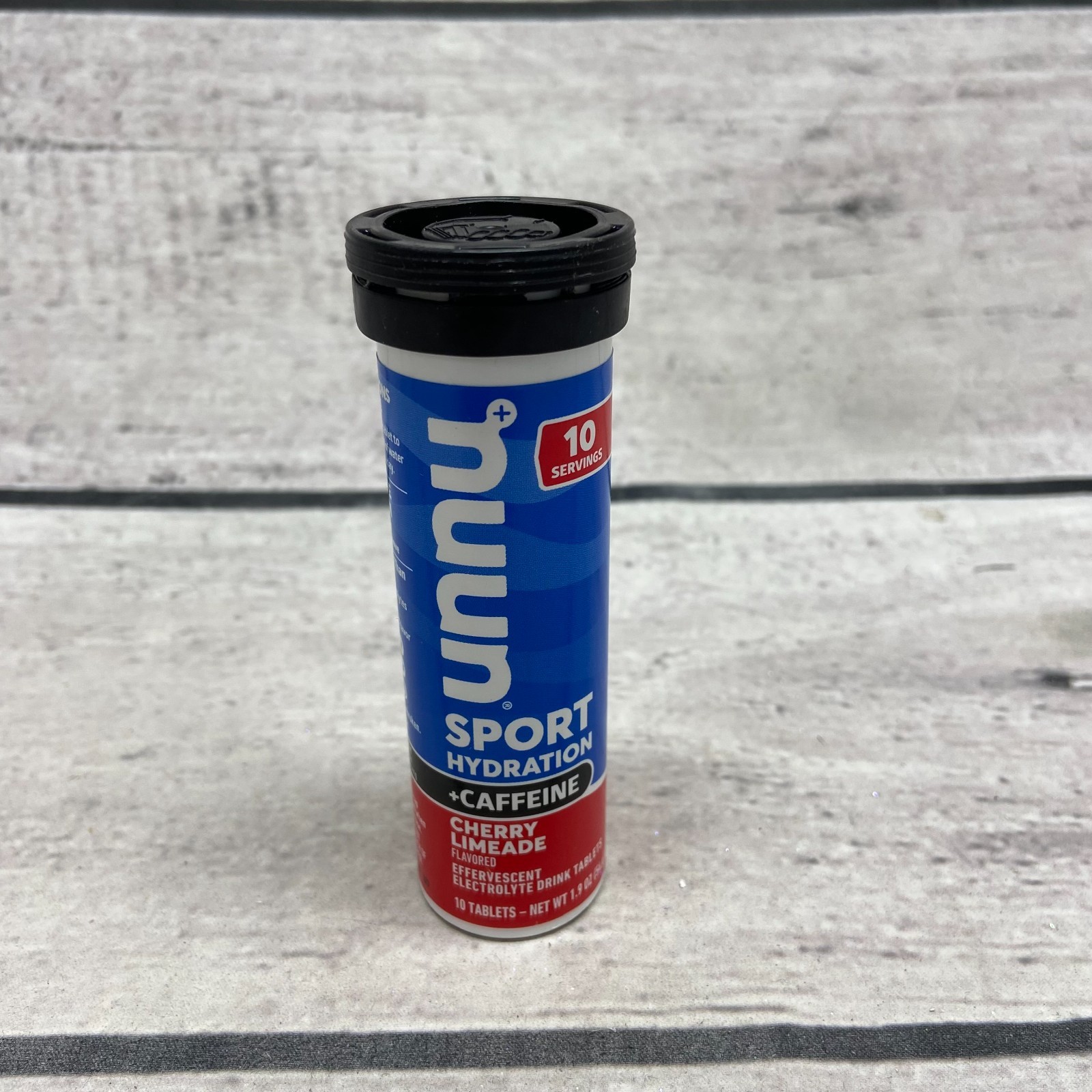 Nuun Sport Hydration + Caffeine Effervescent Electrolyte Drink Cherry Limeade