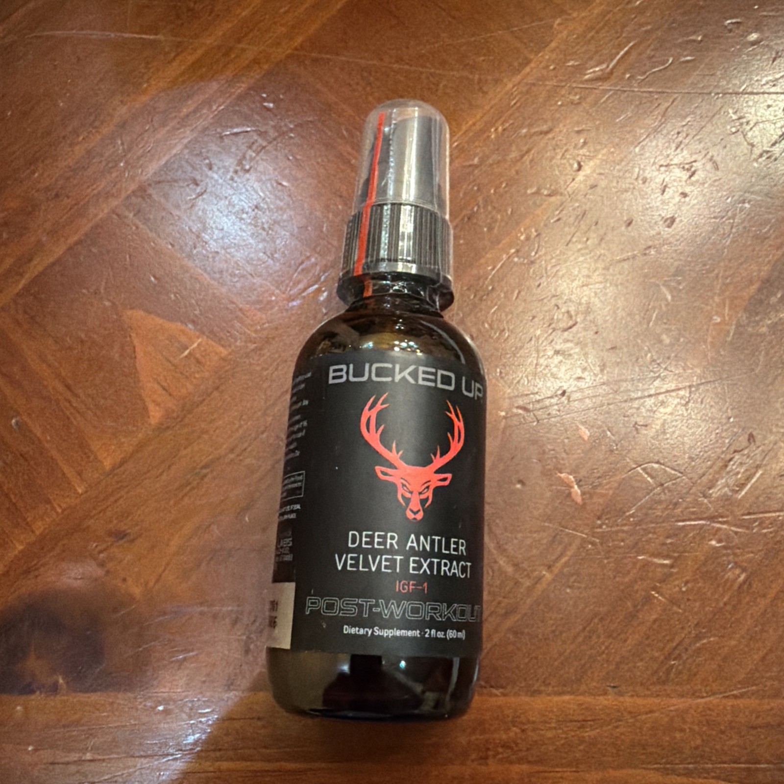 Bucked Up Deer Antler Velvet Extract Spray – 2 fl oz (IGF-1)