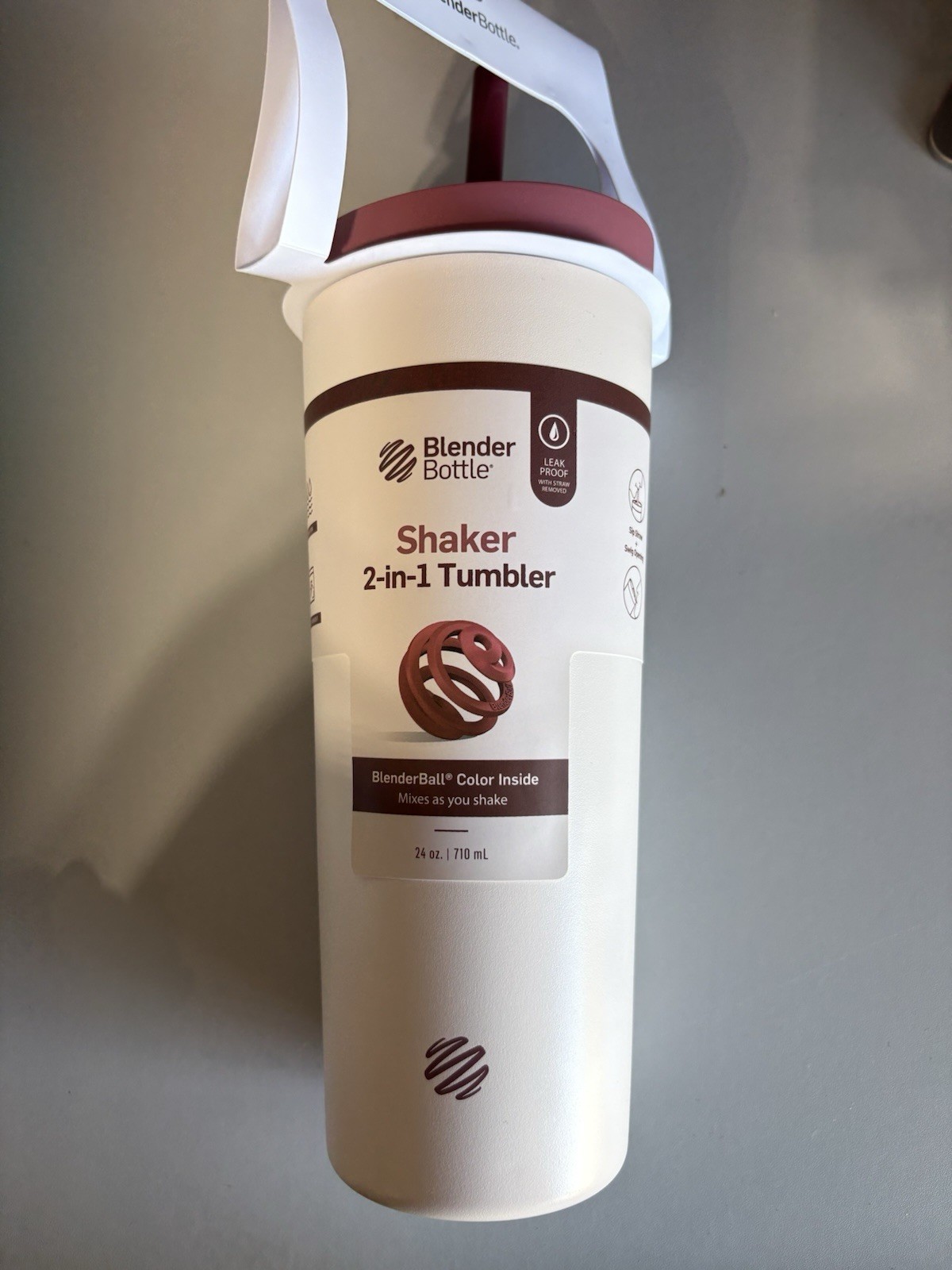 BlenderBottle 24oz Stainless Steel Strada Straw Tumbler G20