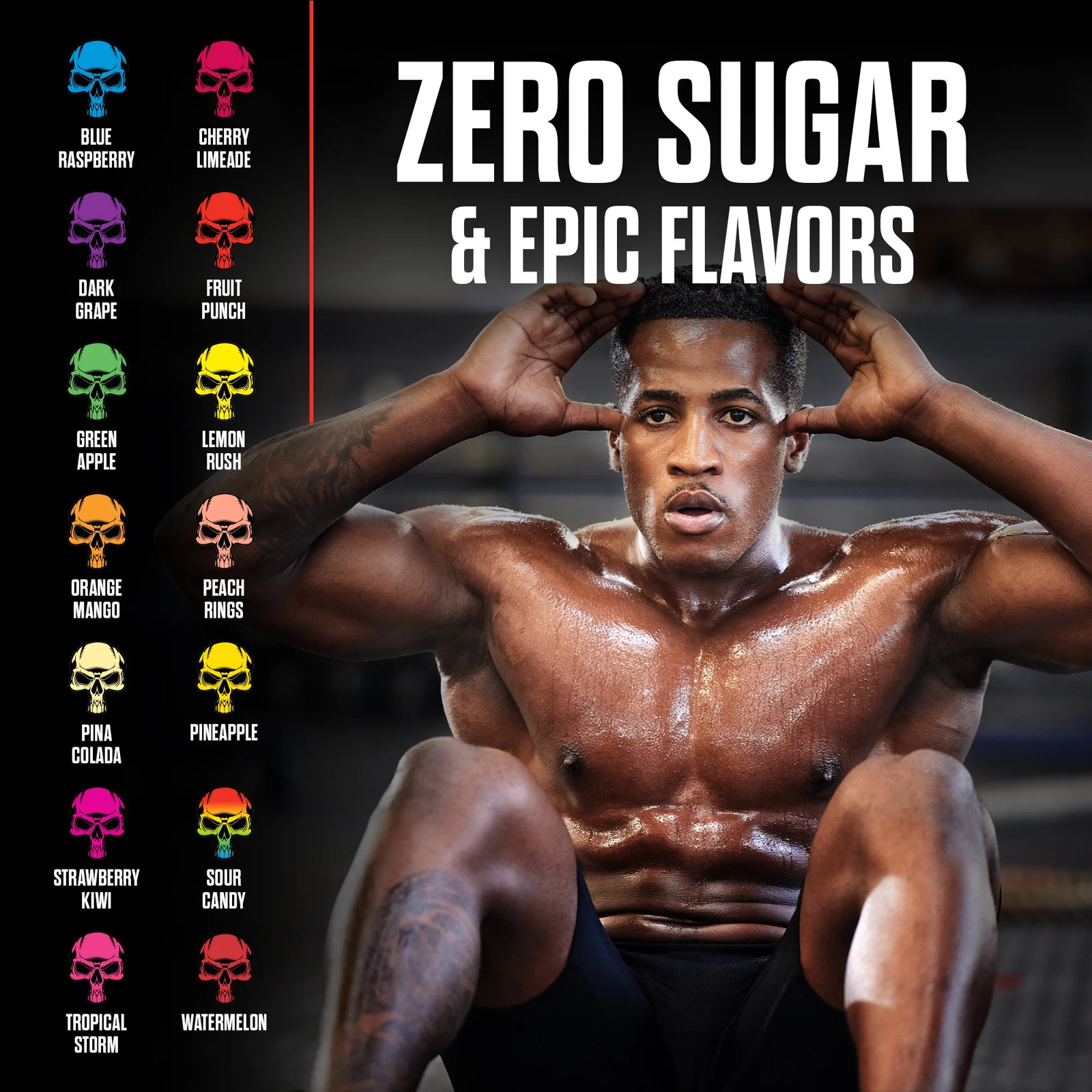® the Curse Pre Workout Powder Tropical Storm Pre Workout Mix for Energy and Foc
