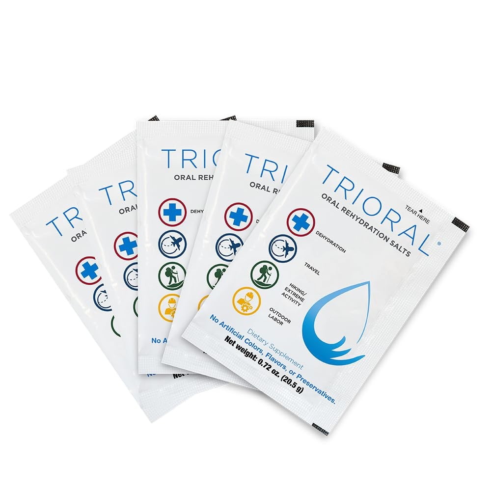 TRIORAL Electrolyte Powder Oral Rehydration Salts – Supports Hydration