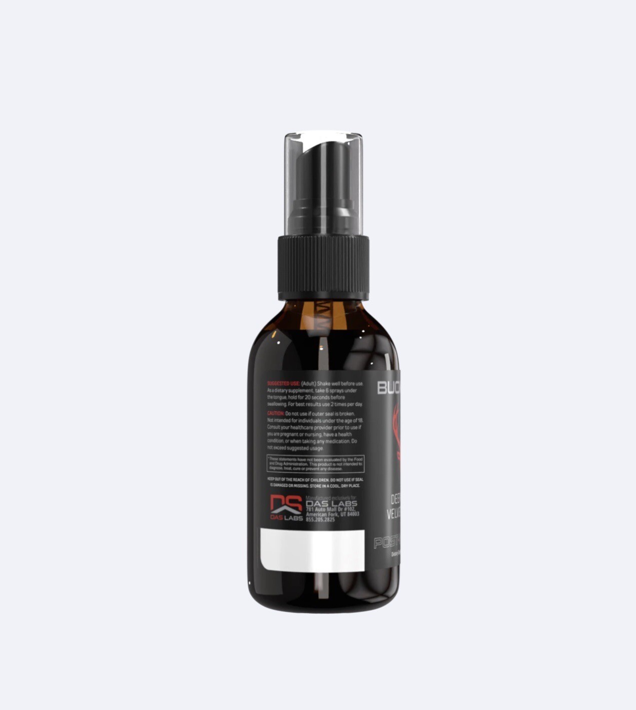 Bucked Up Deer Antler Velvet Extract Spray – 2 fl oz (IGF-1)