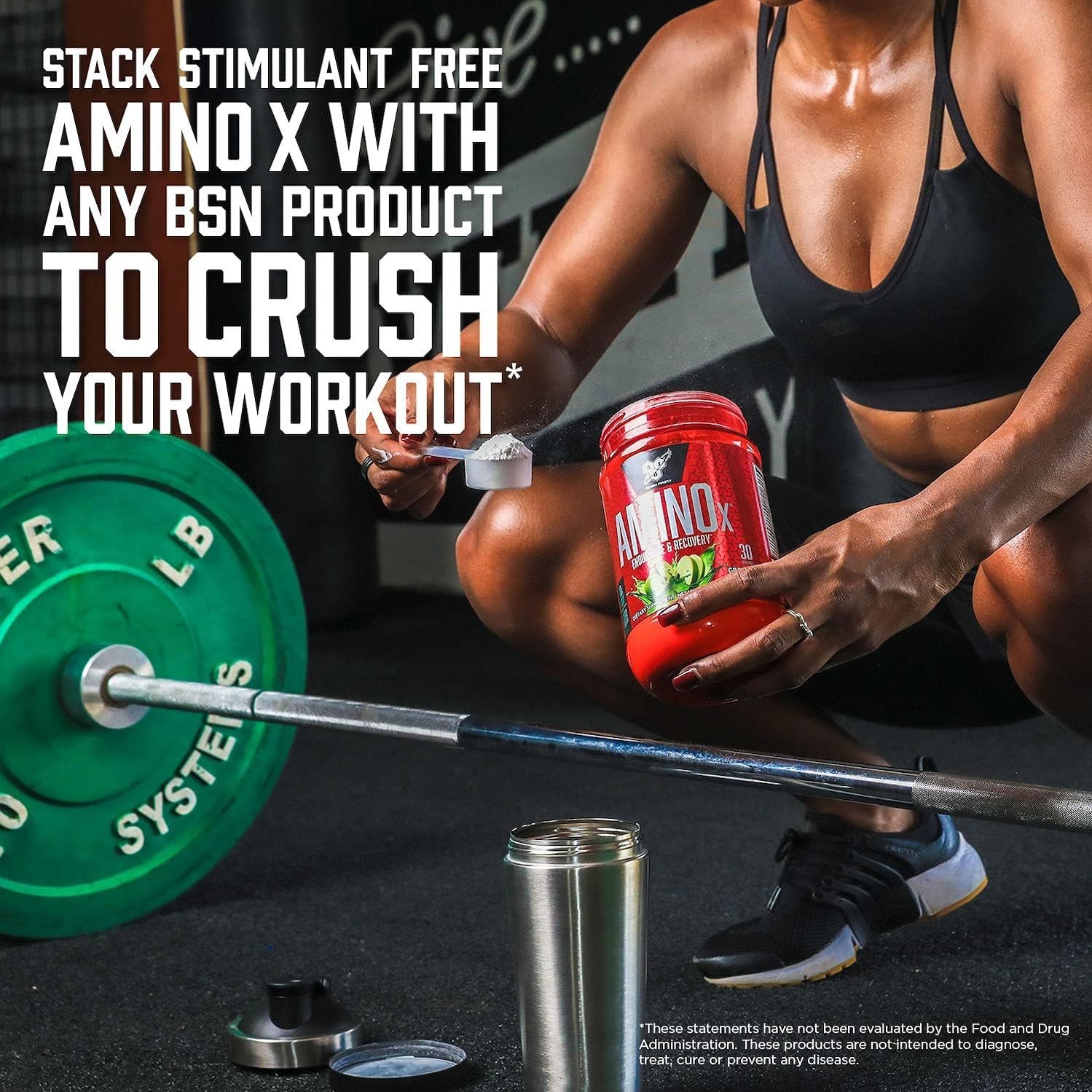 Amino X BCAA Powder: Keto-Friendly Muscle Recovery & Endurance, 30 Servings