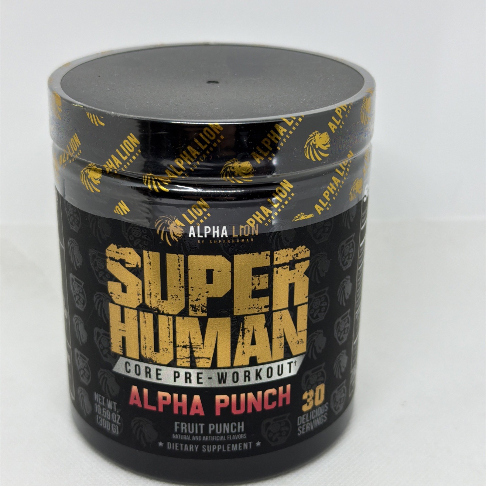 ALPHA LION Super Human Core Pre Workout Powder with Creatine – Alpha Punch 30srv